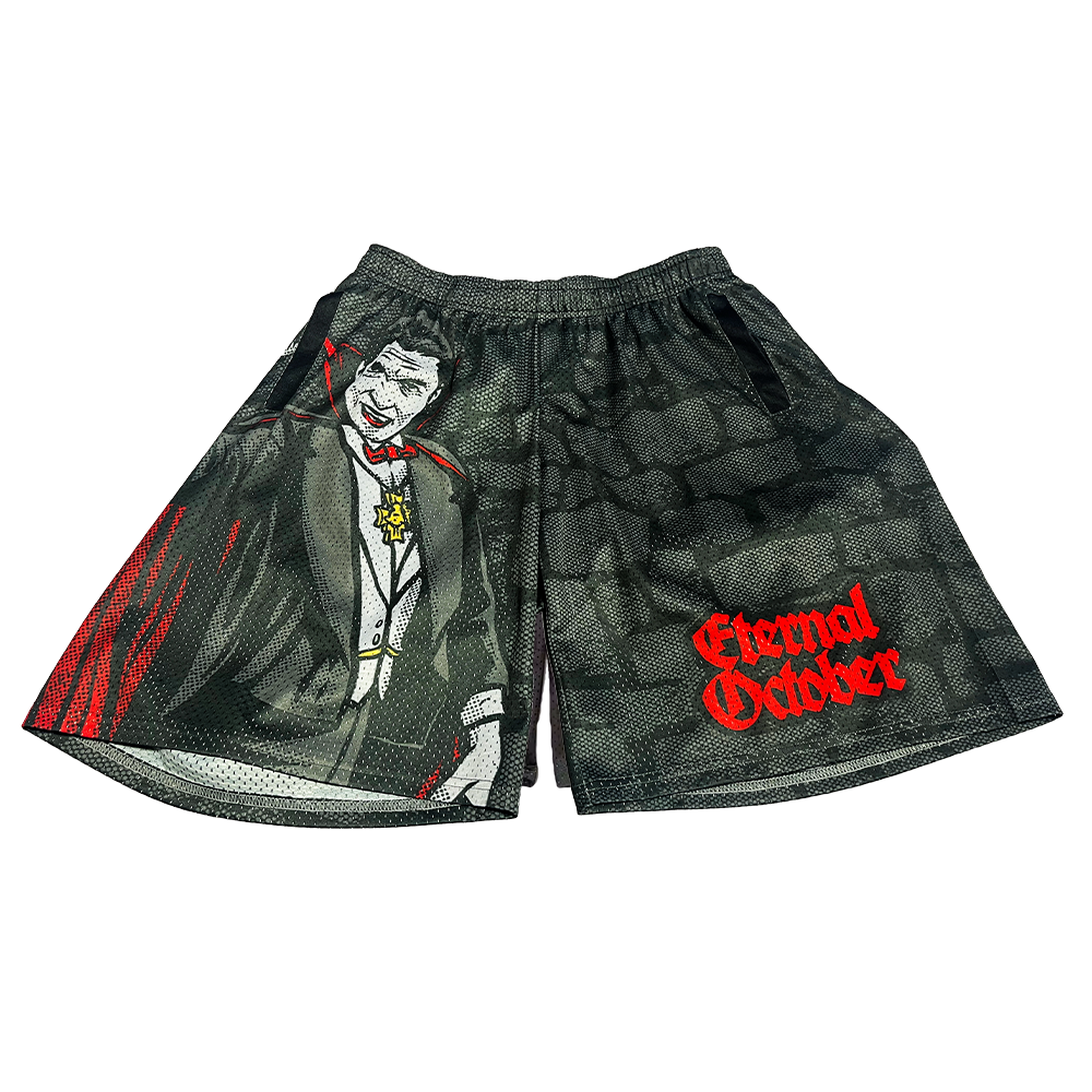 Dracula Mesh Shorts