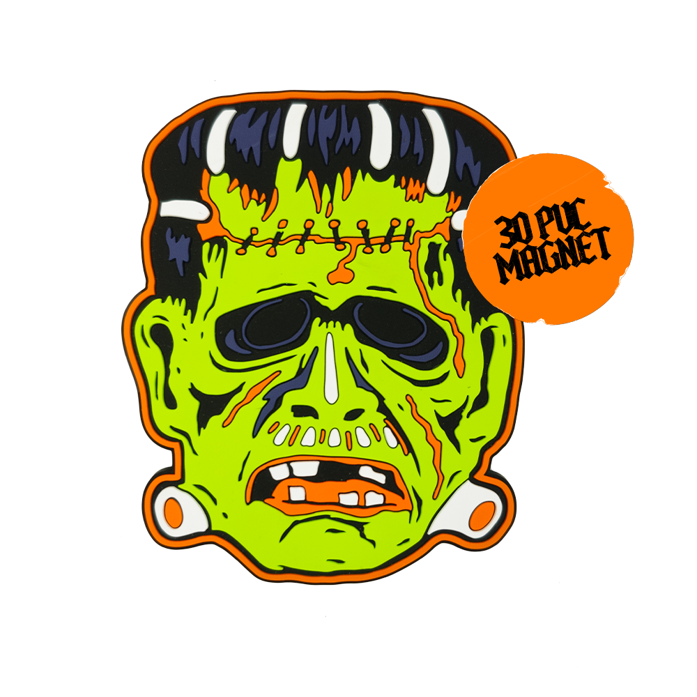 Vintage Frankstein Mask Magnet