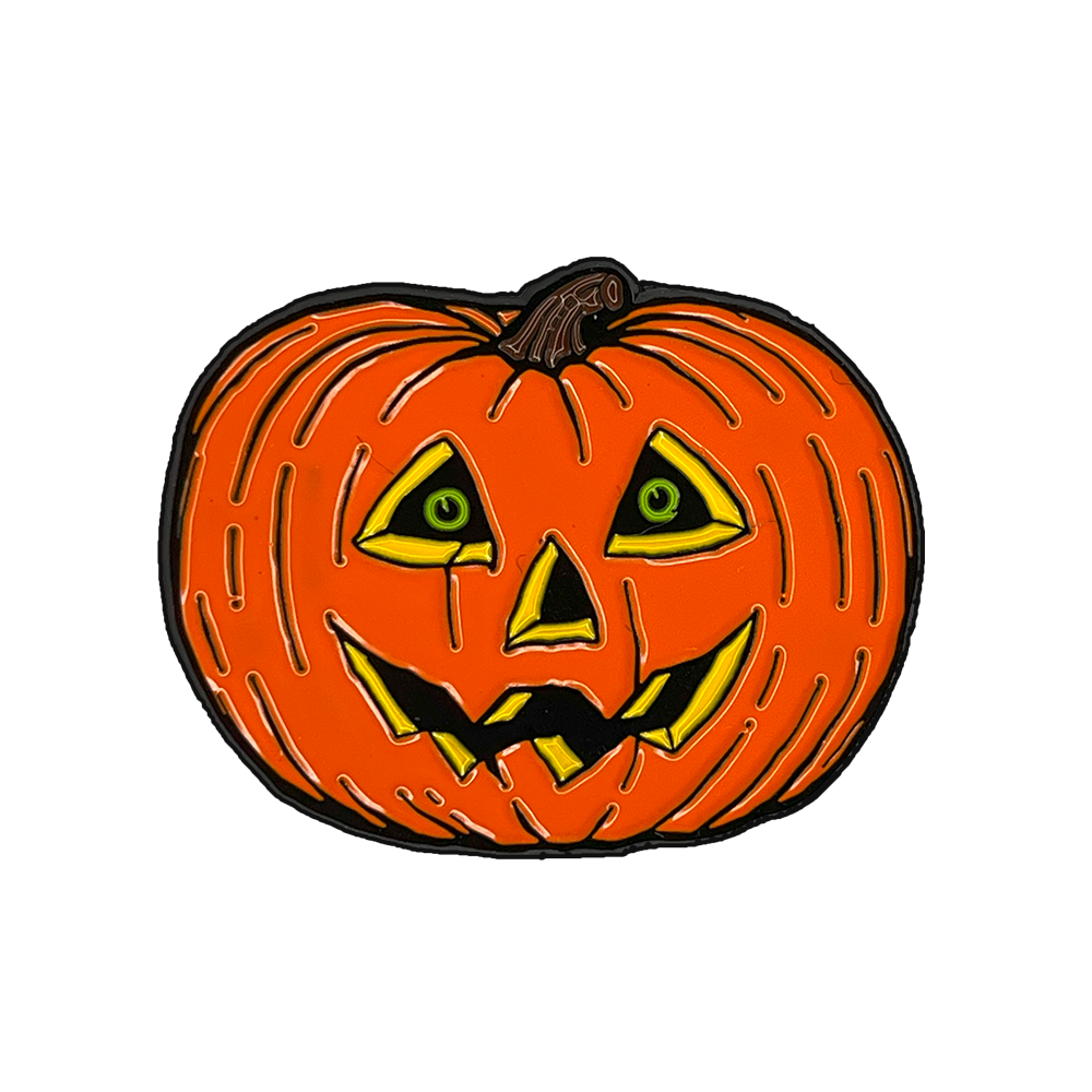 Happy Jack-O-Lantern Pin