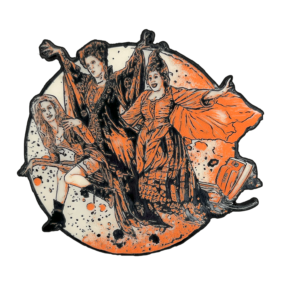 Salem Sisters Glow-in-the-Dark Pin