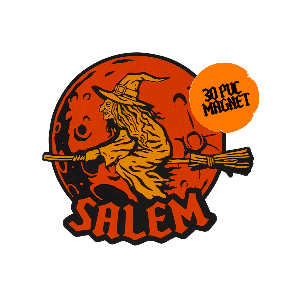 Salem Witch Moon Magnet