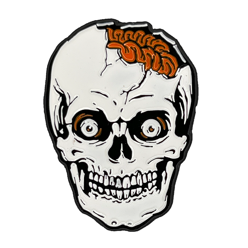 Broken Skull Pin