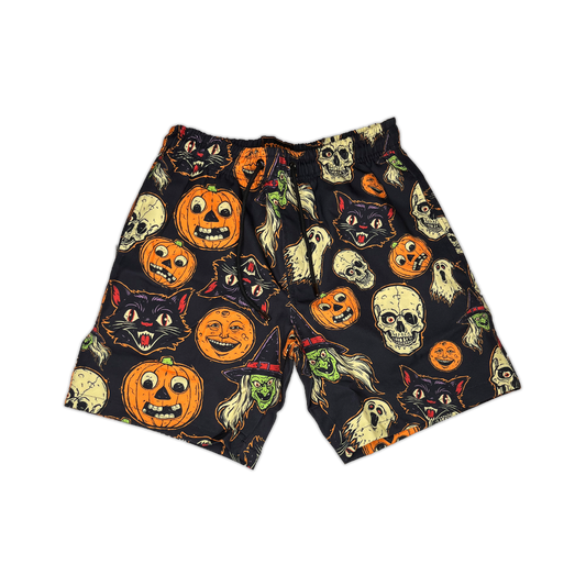 Vintage Halloween Swim Shorts